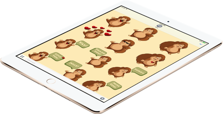 Actio Stickers (iMessage only for iPhone/iPad)
